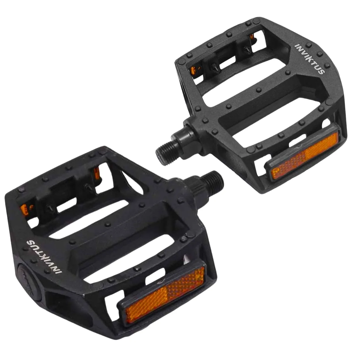 Pedal Bike Inviktus Plataforma Sueco 1/2 Preto Alumínio